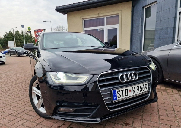Audi A4 cena 46900 przebieg: 206000, rok produkcji 2013 z Pobiedziska małe 596